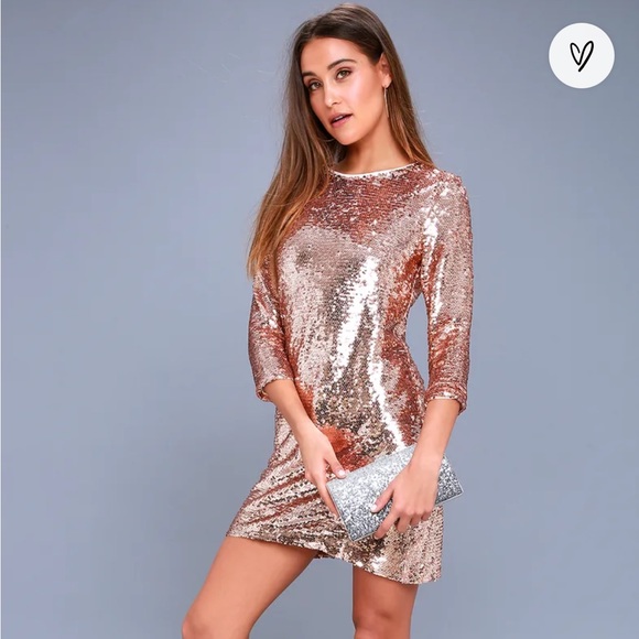 green emerald velvet dress Karissa Long Sleeve Sequin Formal Dress main image 1